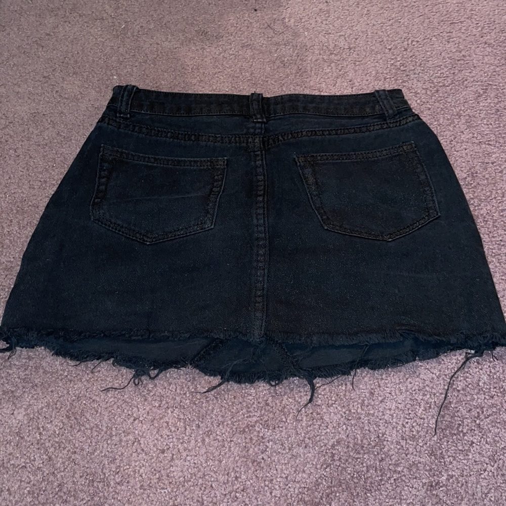 black denim skirt - Picture 2 of 2